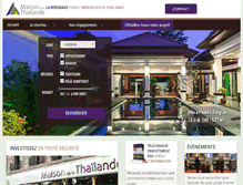 Tablet Screenshot of maison-thailande-immobilier.com